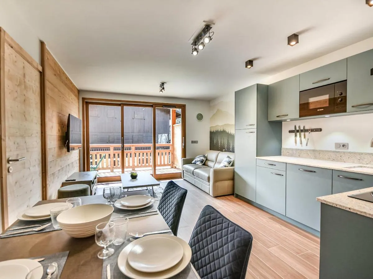 Apartment Le Genepi - Superbe T2 Cabine 4-6 Pers, Neuf, A 50M Des Pistes, Avec Balcon, Garage Et Wifi - Fr-1-685-67 Les Gets France