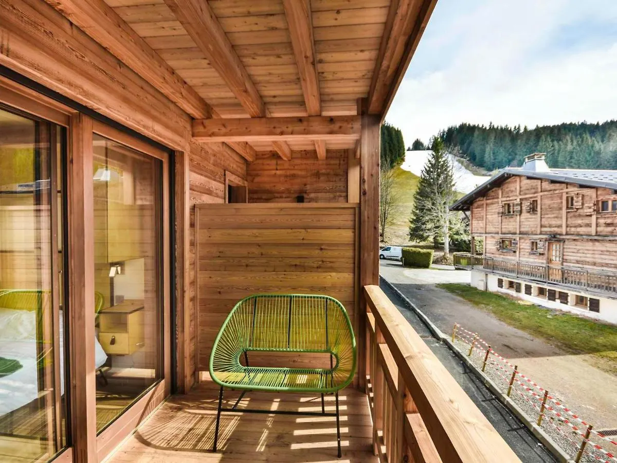 Le Genepi - Superbe T2 Cabine 4-6 Pers, Neuf, A 50M Des Pistes, Avec Balcon, Garage Et Wifi - Fr-1-685-67 Les Gets 0*,  France